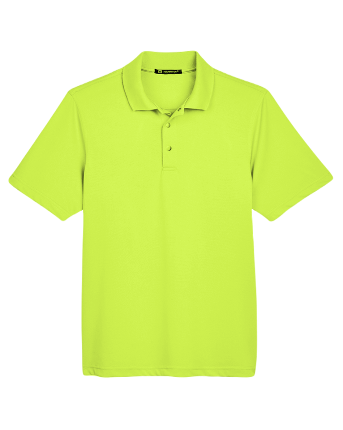 Harriton M345 - Men's Advantage IL Snap Placket Performance Polo