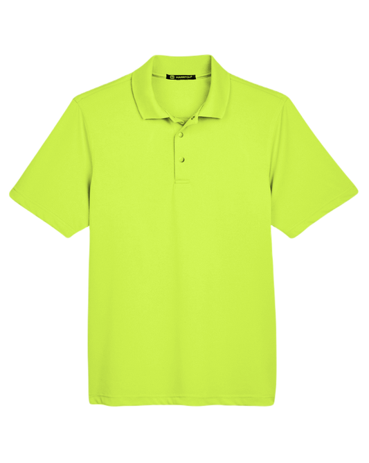 Harriton M345 - Men's Advantage IL Snap Placket Performance Polo