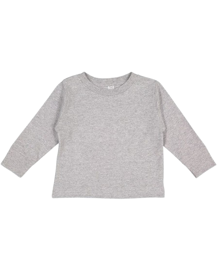 Rabbit Skins 3311 - Toddler 5.5 oz. Jersey Long-Sleeve T-Shirt (Heather)